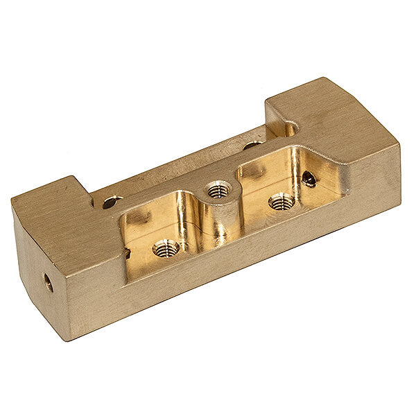 Team Associated DR10M Ft Brass Arm Mount D, 50G AS72091