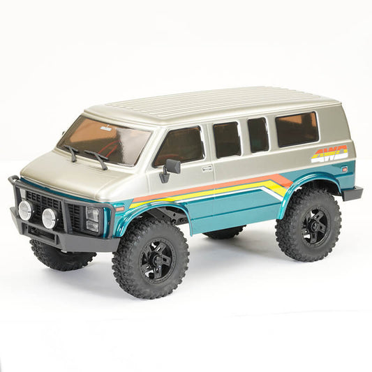 FTX Outback Mini XP 1:18 Evo Van Trail RTR RC Car Metal Grey FTX5483MG