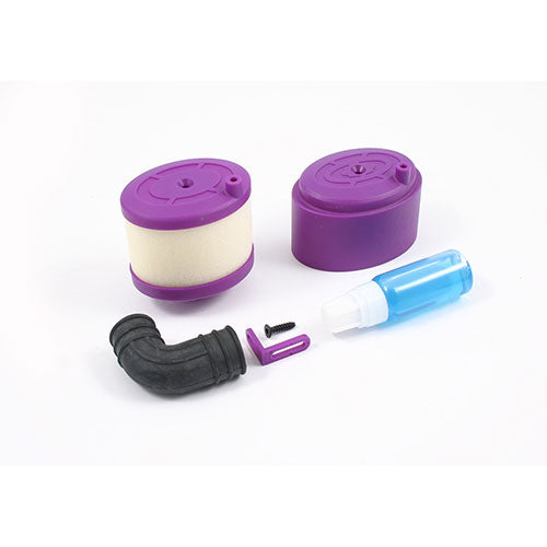 Fastrax Waterproof Air Filter 1:8 w/Air Filter Oil - Purple FAST93P