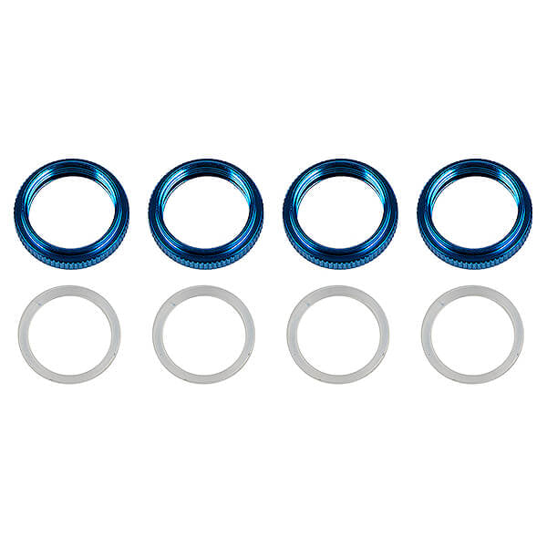 Team Associated Rival MT8 Threaded Shock Collars AS25942