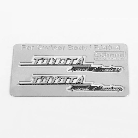 RC4WD Side Metal Emblems for RC4WD Cruiser Body (Side B)