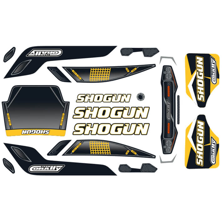 Corally Body Decal Sheet - Shogun XP 6S '2021' C-00180-385-2