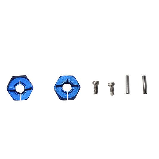 X-Rider Flamingo 6mm Hex. Hub Set(Metal,Blue) XR-FG8064BU