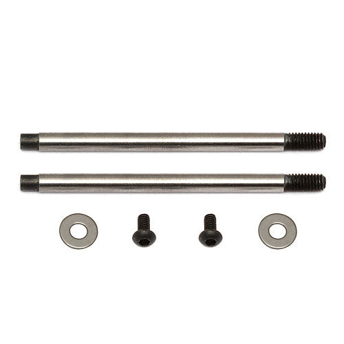 Associated 3X27.5 Shock Shaft V2 Chrome for As91577/91578 AS91620