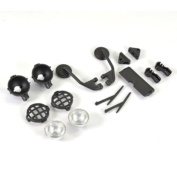 FTX Texan 1:10 Moulded Mirrors, Spot Light & Wipers FTX9880