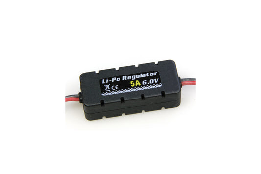 Etronix LiPo Regulator 6.0V 5A w/Casing 20X14X49mm ET0556
