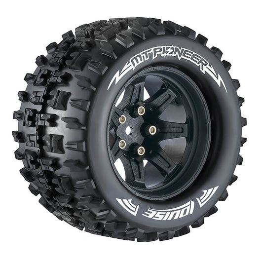 Louise RC MT-Pioneer 1:10 Soft Hex 14mm Black Arrma Granite L-T3202SBM