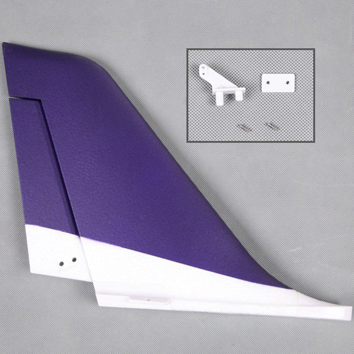 FMS 80mm Futura Purple Vertical Stabilizer FMSPW103PUR