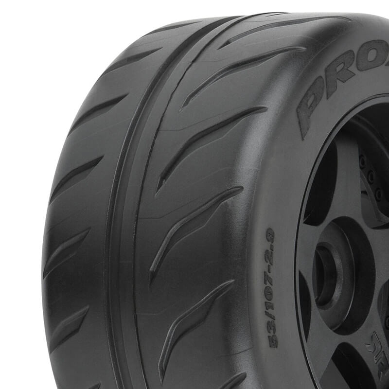 Proline Toyo Proxes 53mm Wide S3 Belted Tyre/2.9" Black 17mm Wheel PRO1020010