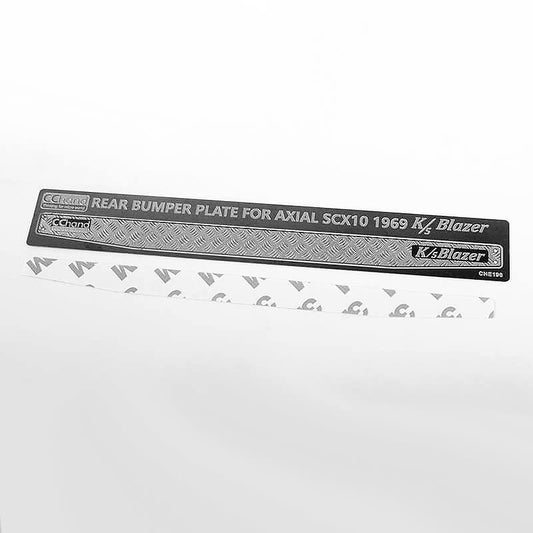 RC4WD Rear Bumper Diamond Plates for Axial SCX10 II 1969 Chevrolet Blazer