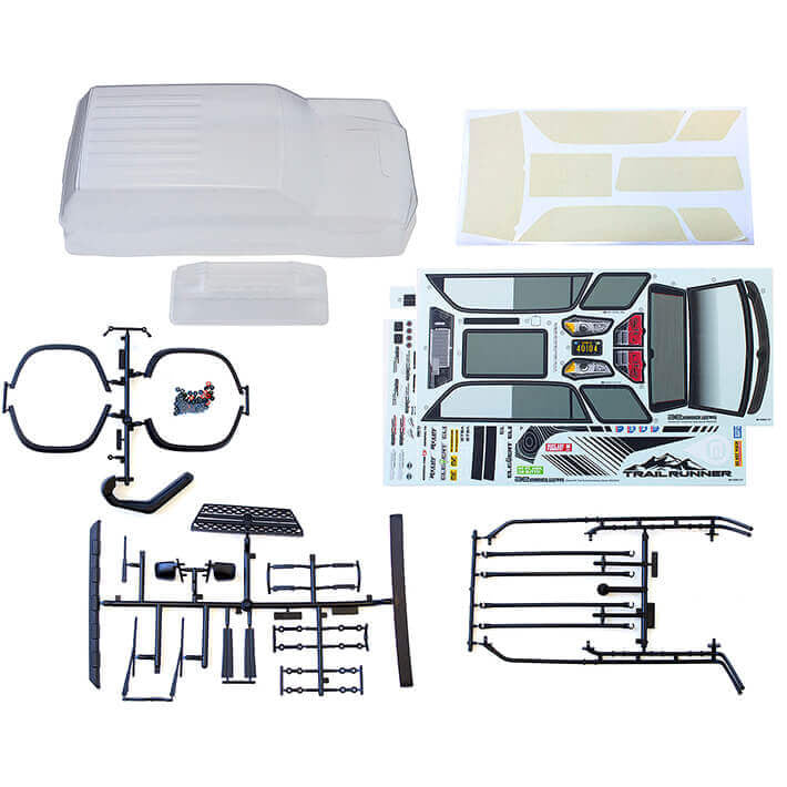 Element RC Trailrunner Body Clear with Accessories EL42241