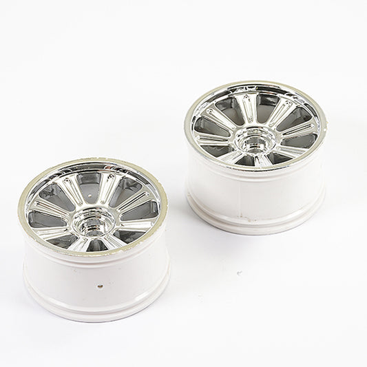 FTX Comet Monster /Truggy Front Wheel Chrome Plated FTX9074C