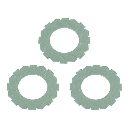 Team Associated Ft Octalock Fibreglass Slipper Pads 19mm AS72027