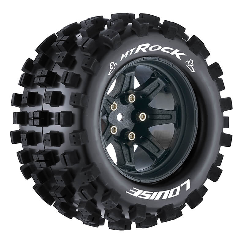 Louise RC MT-Rock 1:10 Soft H Ex 14mm Black Arrma Granite 4* L-T3275SBM