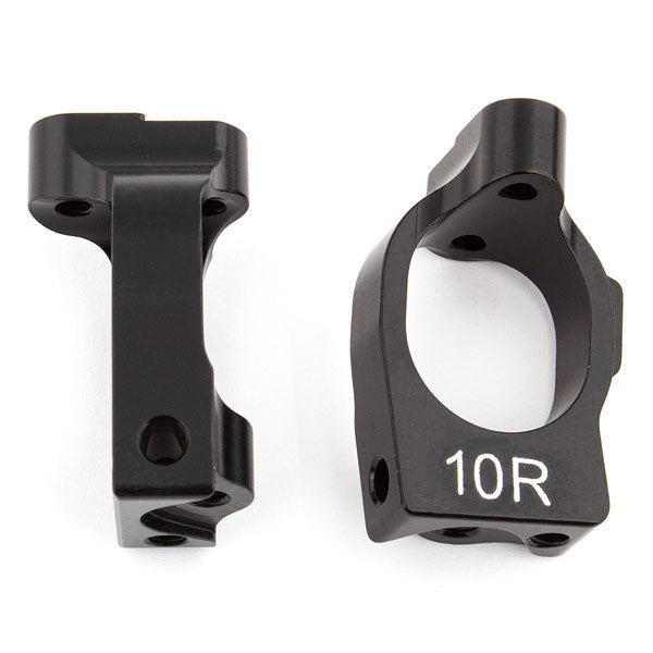 Team Associated B64 Aluminum Caster Blocks, 10 Deg. AS92029