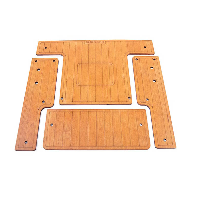 RC4WD Cargo Bed Wood Decking for RC4WD Gelande II 2015 Land Rover Defender D90 (Pick-Up)