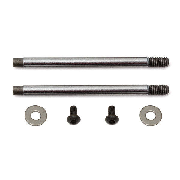 Team Associated Ft 3X23 Shock Shaft V2, Chrome AS91618