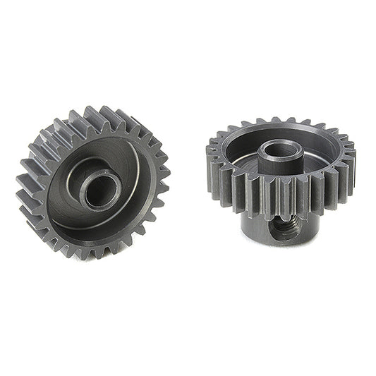 Corally 48 dp Pinion Short Hard Anodised Al7075 26 Teeth Shaft Dia. 3.17mm