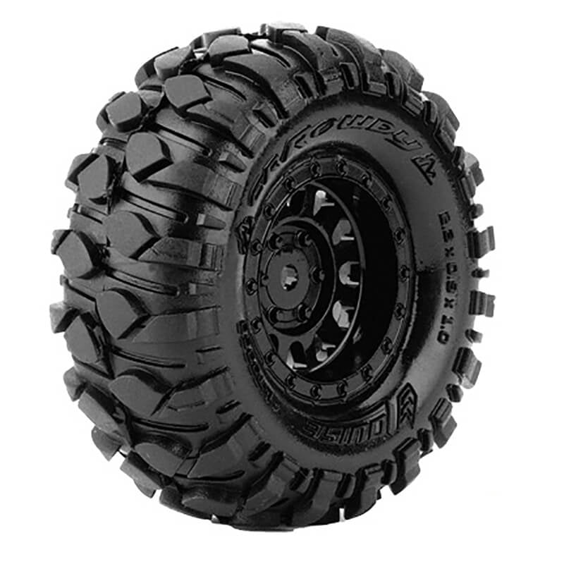 Louise RC Cr Rowdy 1:18,1:24 Fr/Rr 1.0" Crawler Tyre/Wheels L-T3368VB