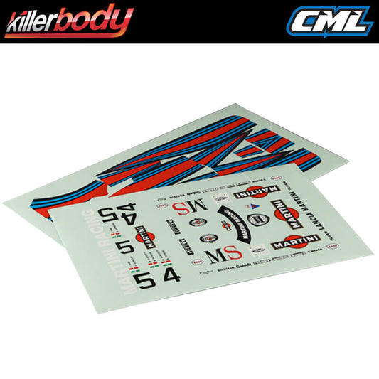 Killerbody Decal Sheet (Lancia Lc2) KB48396