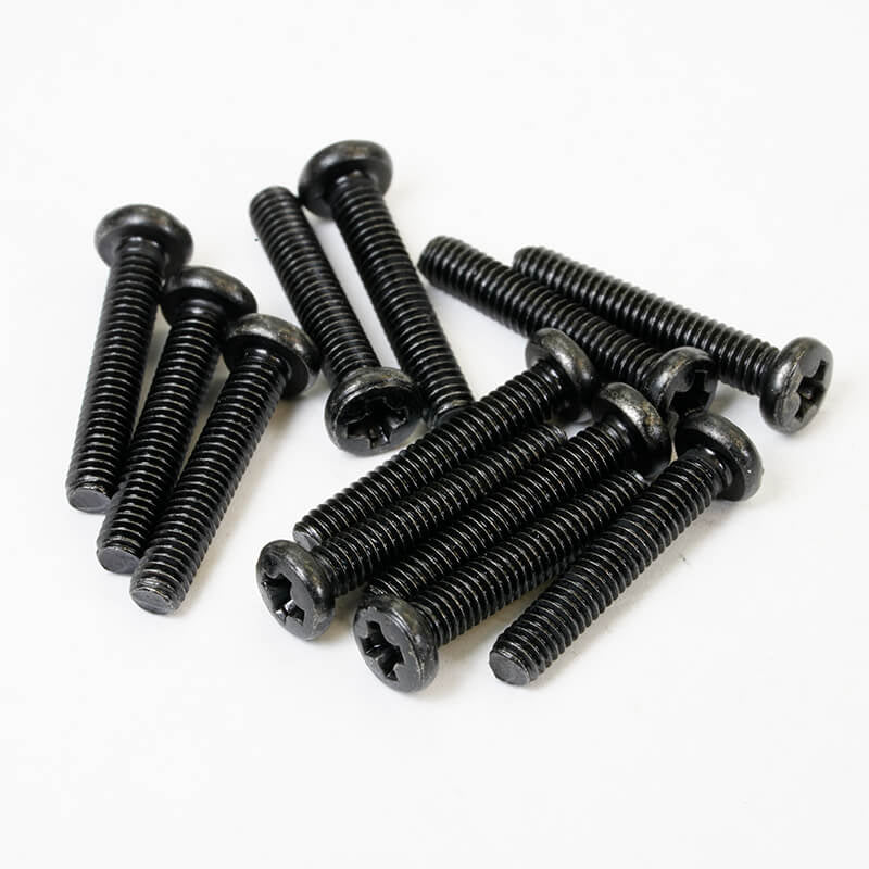 FTX Havok Panhead Self Tapping Screws 2.5 X 14mm (12Pc) FTX10645