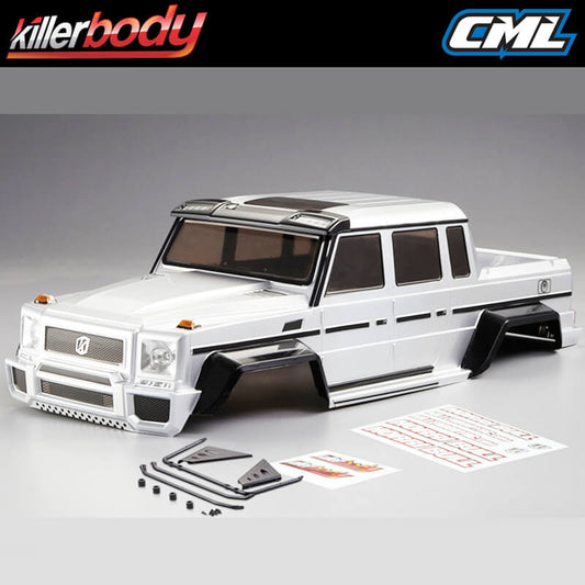 Killerbody Horri-Bull 1:10 Crawler Finished Body Silver KB48336