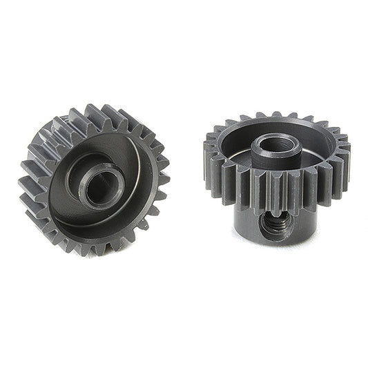 Corally 48 dp Pinion Short Hard Anodised Al7075 24 Teeth Shaft Dia. 3.17mm