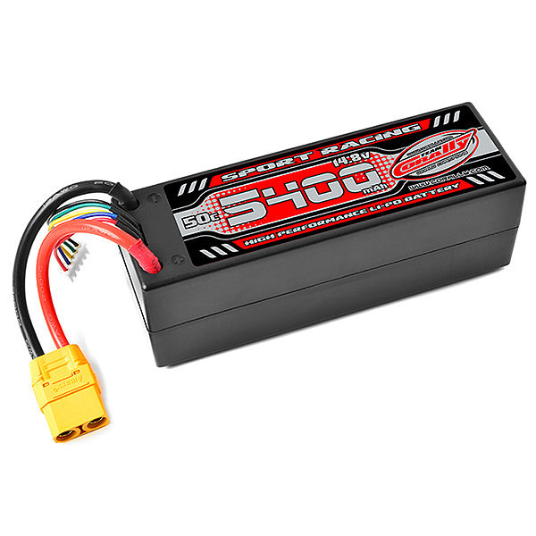Corally Sport Racing 50C LiPo Battery 5400mAh 14.8V XT90 4S C-49145-X