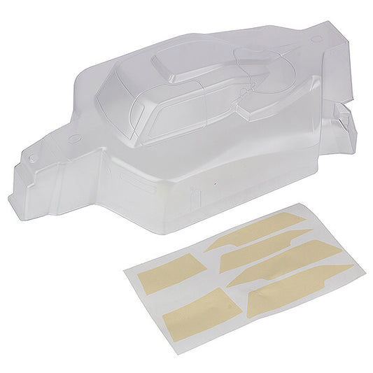 Team Associated RC8B4 Bodyshell Mu, Clear AS81568