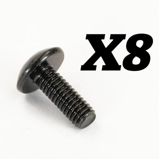FTX Rokatan Dome Head Cross Screw M3X8 FTX10202