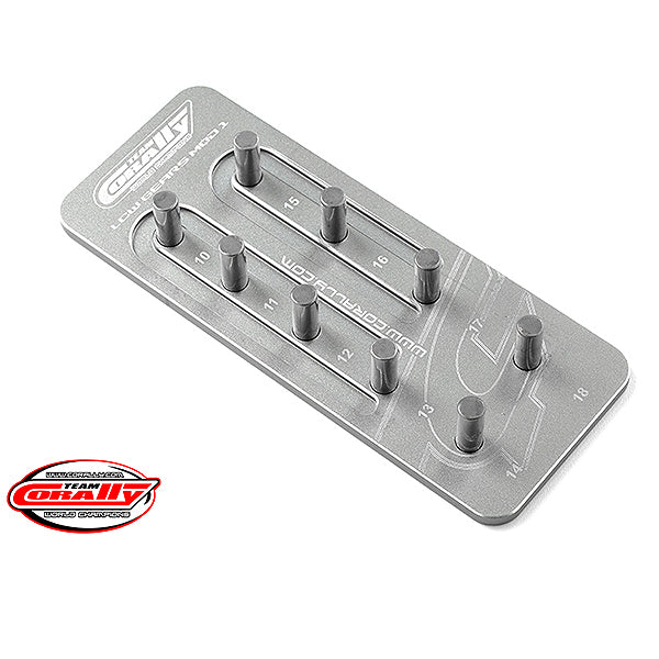 Corally Pinion Caddy M1.0 9 Pinions 5mm Mod1 C-16201