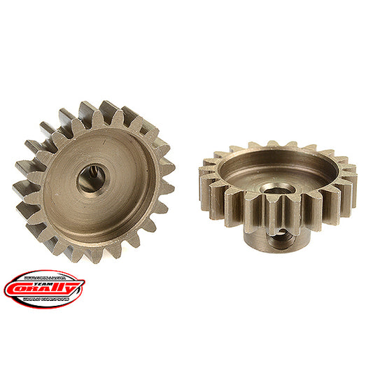 Corally 32 dp Pinion Short Hardened Steel 21 Teeth Shaft Dia. 3.17mm