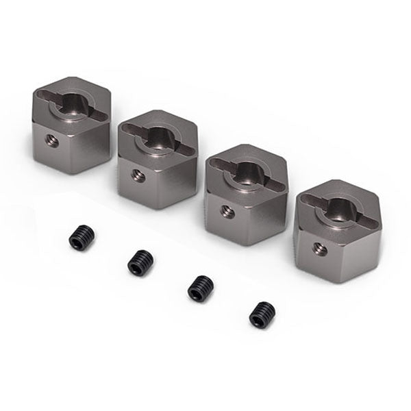 Gmade Aluminum 12mm Wheel Hub (4) (8mm Thick) GM30131