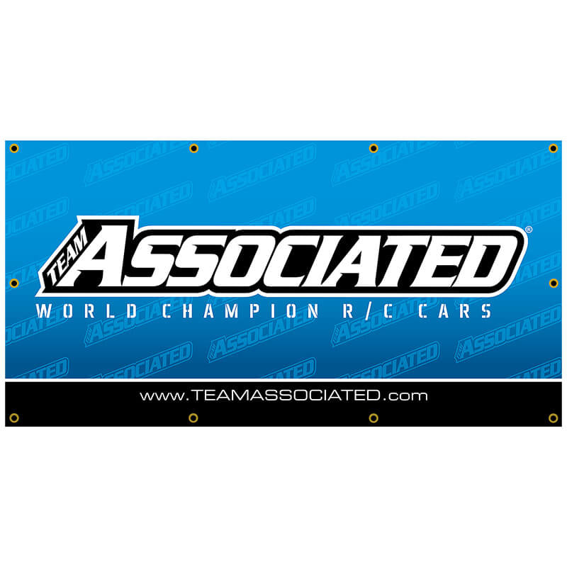 Team Associated Vinyl Banner 60 X 30 AS97082