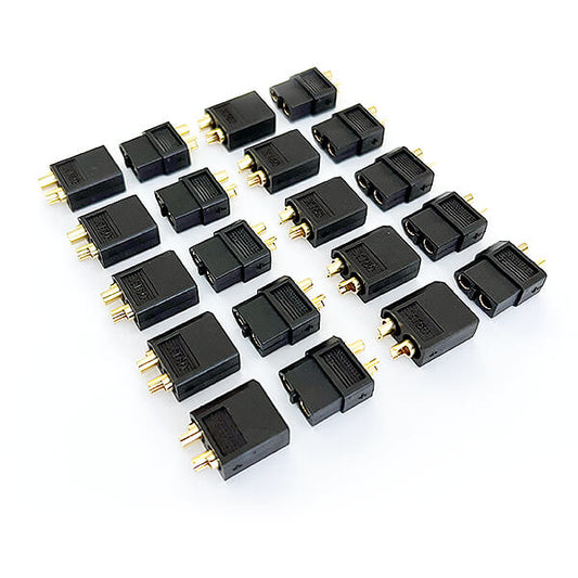 Etronix XT-60 Connector (Male/Female) 10pck Black ET0797BK