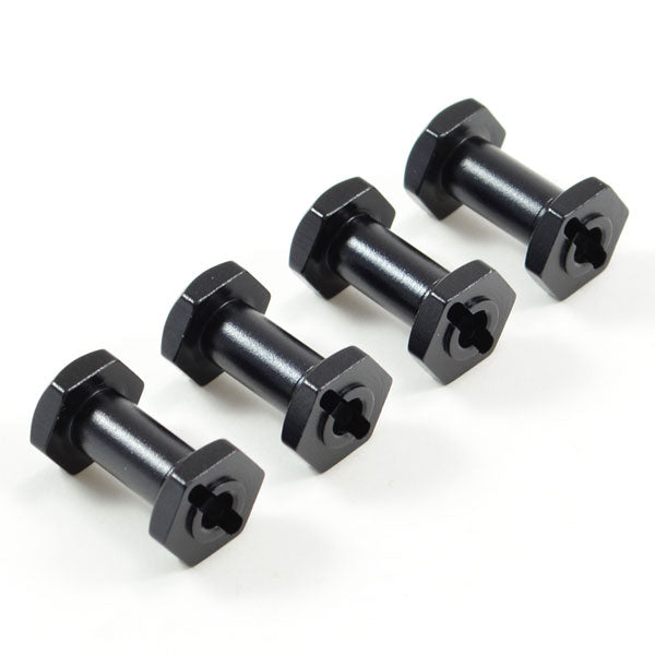 FTX Outback Aluminium Wheel Hex w/Pins (2*10) Extra Wide +5mm (4) (For FTX8245) FTX8246