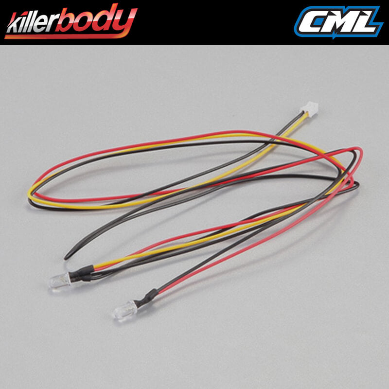 Killerbody LED Unit Set (2 Yellow Leds Diameter: 5mm) KB48461