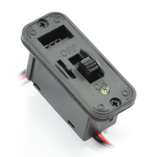 Etronix Heavy Duty Futaba Switch w/Led Indicator & Charge Port ET0781H
