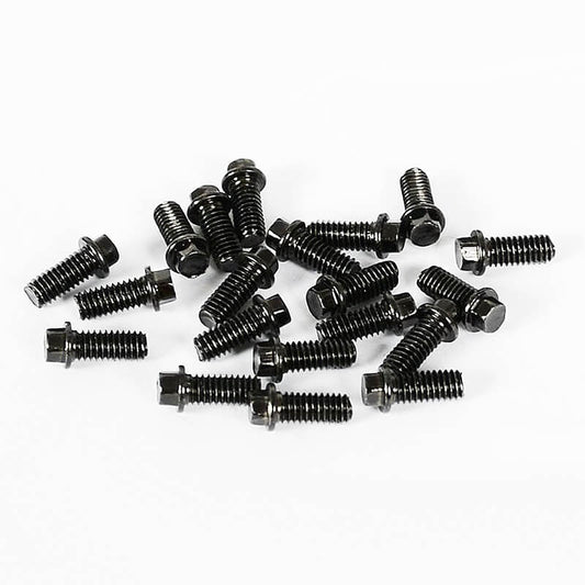 RC4WD Miniature Scale Hex Bolts (M2.5 X 6mm) (Black) Z-S0008