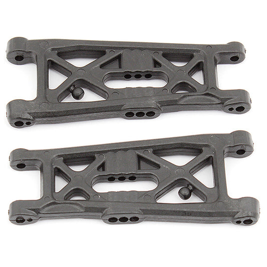 Team Associated B6.3 Ft Front Susp. Arms Flat Carbon Fibre AS91871
