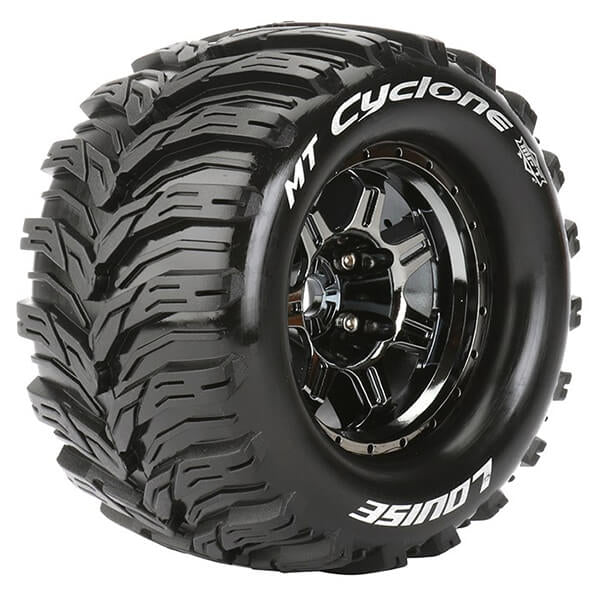 Louise RC MT-Cyclone 1:8 Sport 1/2" Offset Hex 17mm Black Chrome L-T3323BCH