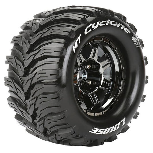 Louise RC MT-Cyclone 1:8 Sport 1/2" Offset Hex 17mm Black Chrome L-T3323BCH
