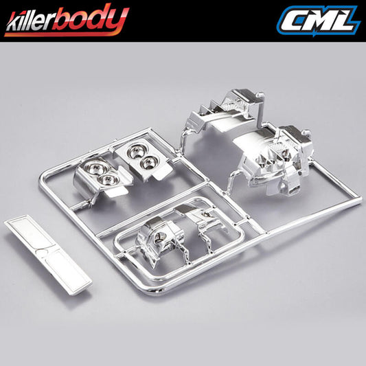 Killerbody Chromed Plastic Parts Set (Lancia Delta Hf Integrale) KB48292