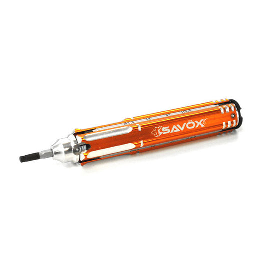Savox 12-in-1 Tool 2X Phillips 2Xflat/4Xhex Metric/4Xhex Imp SAV-ST-1001