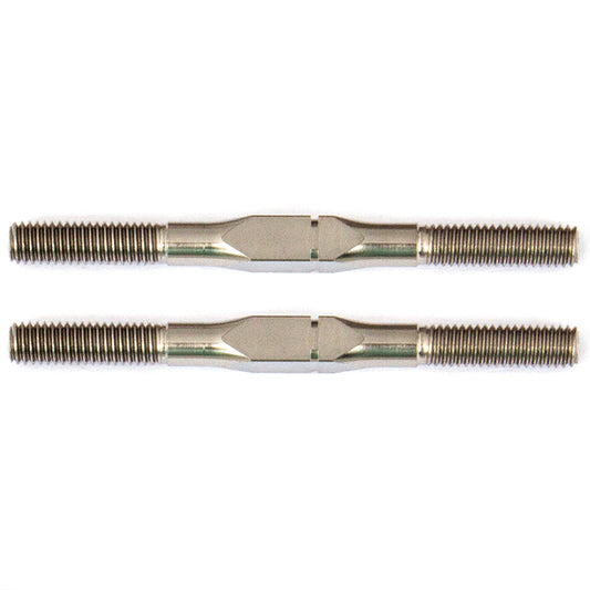 Associated Ft Titanium Turnbuckles 3X38mm Silver (2) AS1413