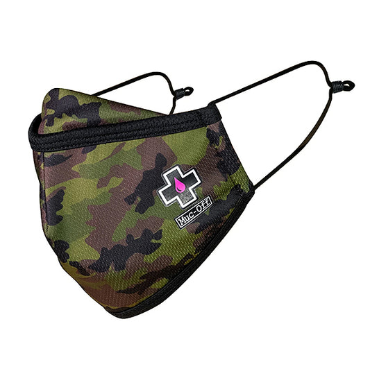 Muc-Off Reuseable Face Mask Woodland Camo - Large MUC20273