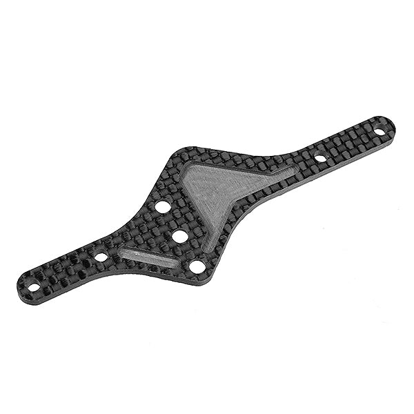 Corally Body Mount Plate FSX10 Graphite 2.5mm 1pc C-00120-004