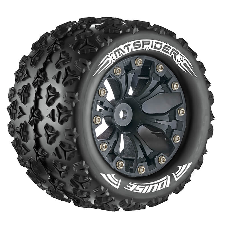 Louise RC MT-Spider 1:10 Soft 0 Offset Black Ep Stampede 2 L-T3203SB