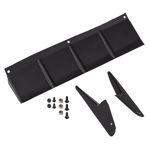 Team Associated DR10 Reakt Rear Spoiler Black AS71087