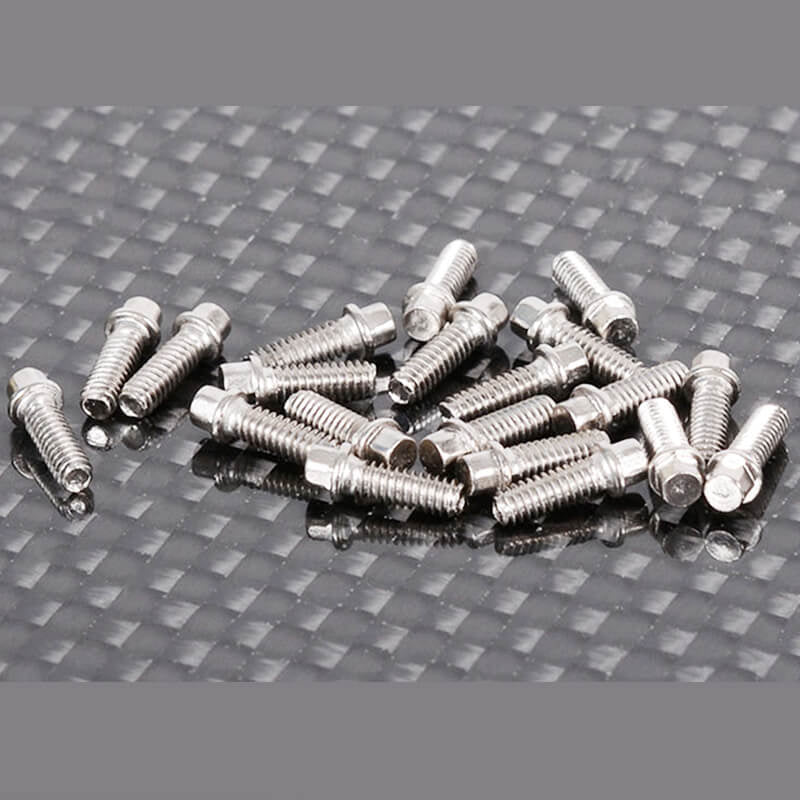 RC4WD Miniature Scale Hex Bolts (M2 X 6mm) (Silver) Z-S1196